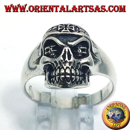 Anello argento 925 teschio - in,