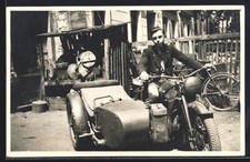 Foto-Ak Moto Zündapp KS600 Con Wh-Kennzeichen