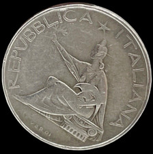 Moneta 500 lire 1961 in