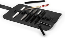 Astuccio Arrotolabile in Vera Pelle per Penne E Matite