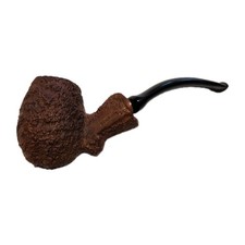 Pipa tabacco Caminetto Business K 147 rustica uovo piegato tenuta Italia Cucciago