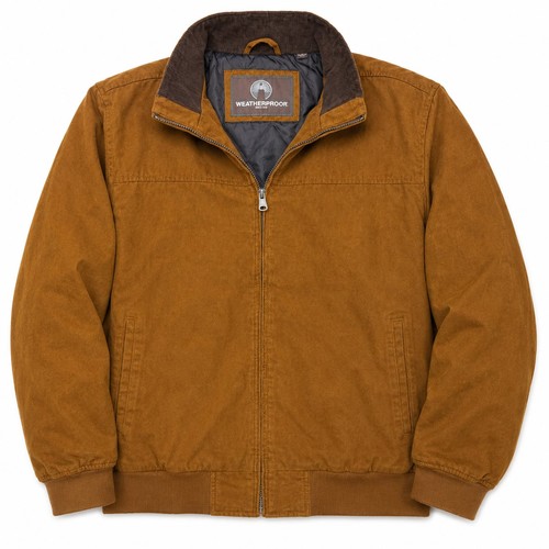 Bomber uomo microscamoscio - in,