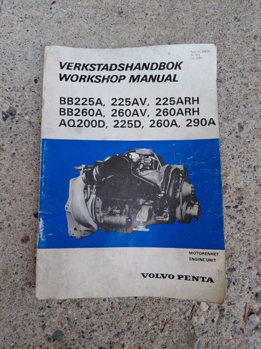 1980 volvo penta workshop - penta,