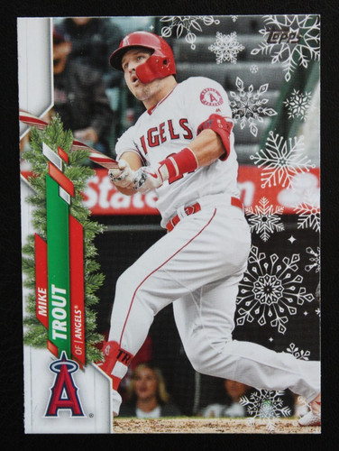 Topps holiday mike trout - topps,