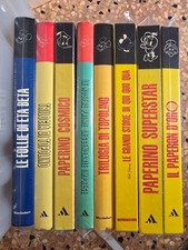 Lotto 8 cartonati walt disney MONDADORI le grandi storie, topolino, paperino