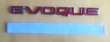 Logo Scritta posteriore Evoque Rosso per Range Rover stemma fregio emblema L538