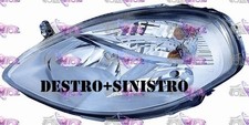 COPPIA FARI FANALE PROIETTORE DX+SX H7-H3 PRED REG ELETT LANCIA YPSILON Y 03>06