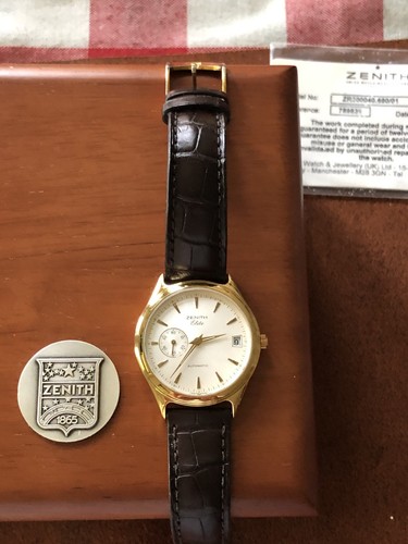 Zenith elite 18k solid - elite,