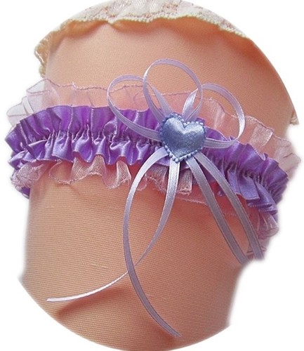 Dolce giarrettiera sposa - , lilla