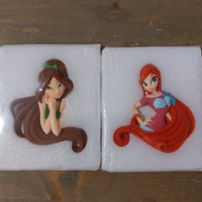 PLASTIC CAKE DECORATION "WINX"