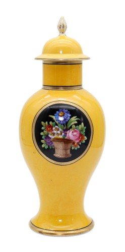 Antico vaso urna porcellana