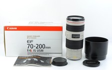 [N come nuovo nella scatola] Canon EF 70-200mm f4 L IS USM obiettivo zoom dal GIAPPONE 1554