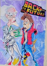 Caricatura RITORNO AL FUTURO