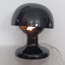 Jucker Flos lampada nera da tavolo o comodino Afra e Tobia Scarpa anni 1960 1970