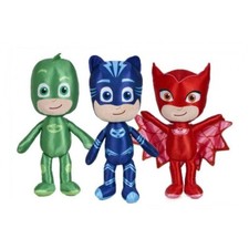 Peluche Super Pigiamini GattoBoy Geco Gufetta PJ Mask 20 cm connor amaya greg