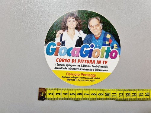 Adesivo gioca giotto paolo - adesivo,