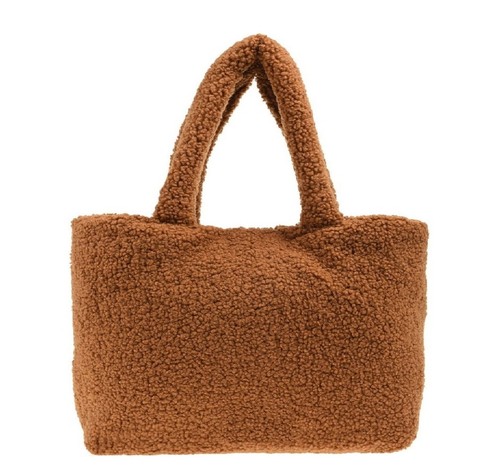 Borsa donna effetto peluche - donna,
