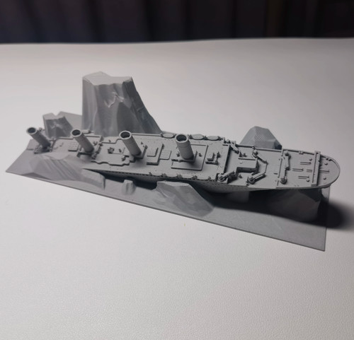 Modello nave stampato - nave, 3d