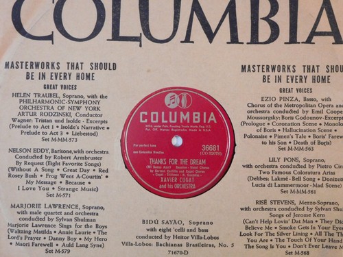 Xavier cugat thanks for the - cugat,