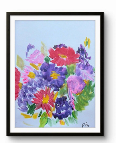 Fiori originali moderni 11x14