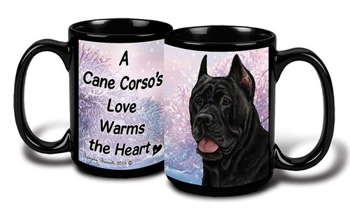 Tazza caffè cane corso scena - corso,