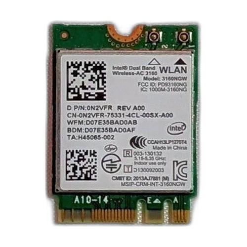Scheda rete intel 3160ngw - rete,