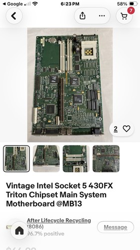 Scheda madre computer - , vintage