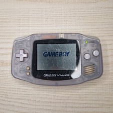 Nintendo GameBoy Advance AGB 001 Grigio trasparente - Console Funzionante