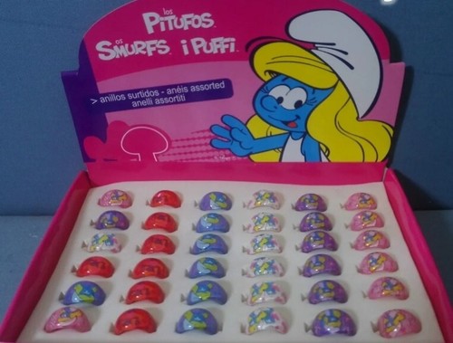 Puffi anello puffetta in - anello,