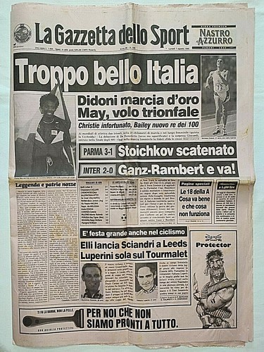 Gazzetta dello sport agosto - dello,