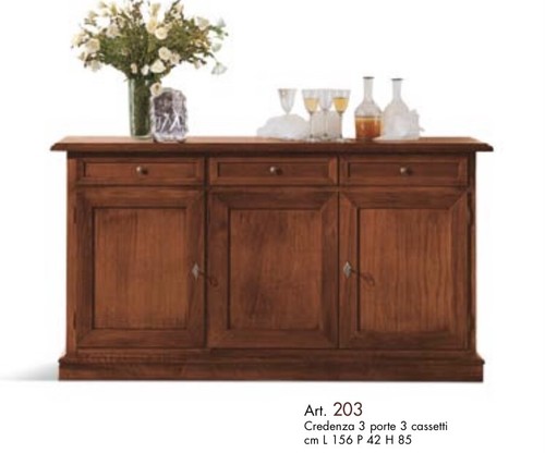 Arte povera credenza legno - povera,