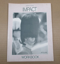Testo scolastico manuale d'inglese IMPACT WORKBOOK Jennifer Pearson, Atlas 1989