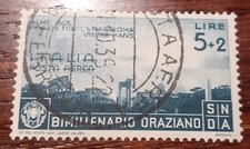 1936 Orazio posta aerea 5 lire