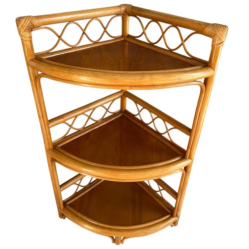 Scaffale angolare vintage