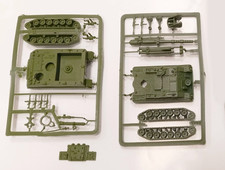 Soldatini ATLANTIC 1/72 - 2 MEZZI MILITARI MODERNI SU SPRUE