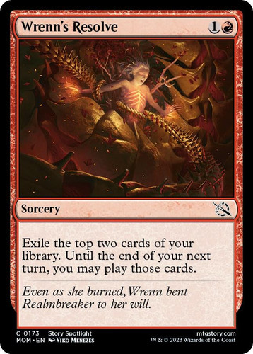 Mtg magic wrenn resolve - mtg, 1x