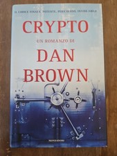 Dan Brown CRYPTO Mondadori 2006 Prima Edizione L3d