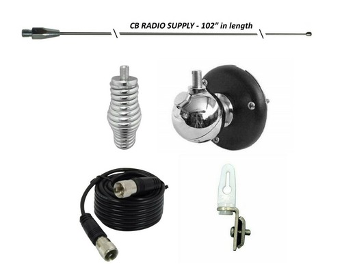 Kit combinato antenna - radio, cb