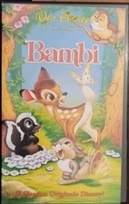 Vhs bambi classici walt - bambi, i