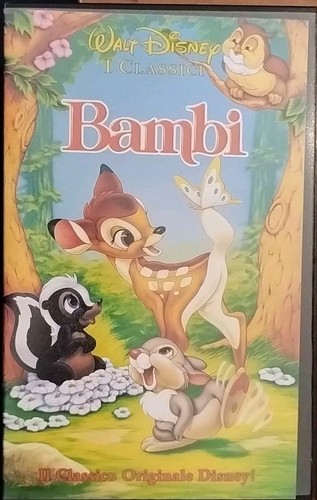 Vhs bambi classici walt - vhs, i