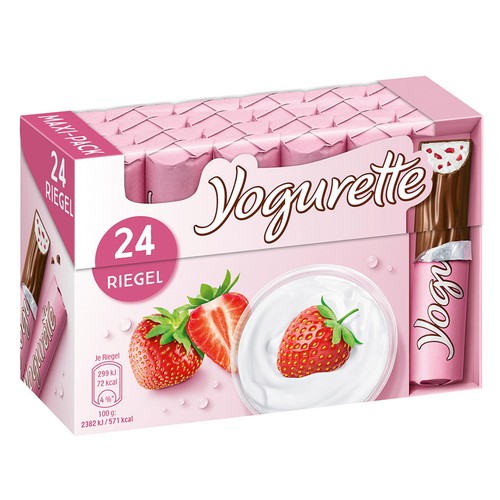 Yogurette fragola cioccolato - fragola,