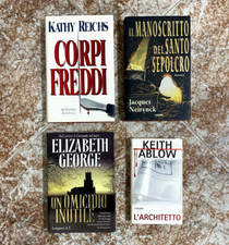 Collezione Romanzi HORROR Thriller 4 Libri per Ottima Lettura sotto l'ombrellone