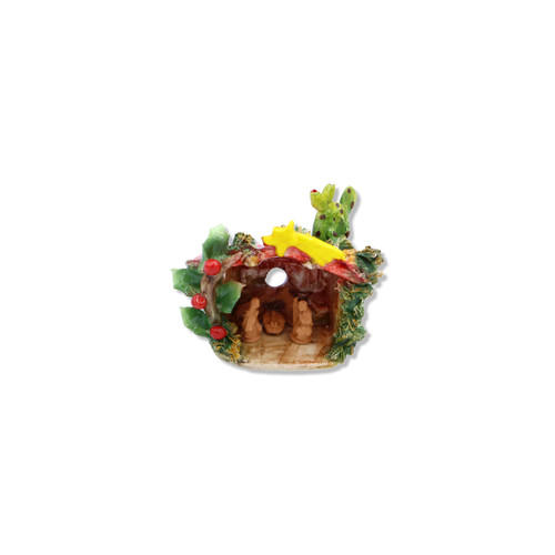 Presepe capanna pregiata - presepe,