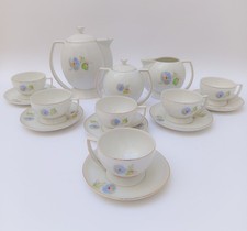 ♥ SERVIZIO CAFFè IN CERAMICA VERBANO LAVENO DESIGN GUIDO ANDLOVITZ x 6 PERSONE