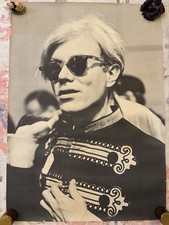 Poster vintage Andy Warhol
