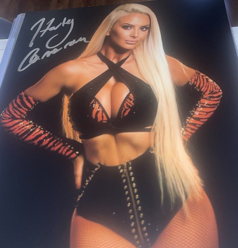 Harley cameron signed 8x10 - harley,
