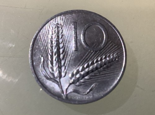 Italy lire 1956 circulated - 10,