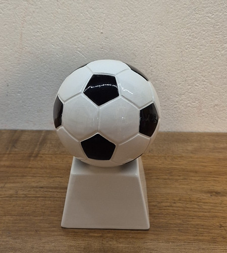 Pallone calcio ceramica - pallone,