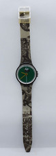 OROLOGIO STILE SWATCH IL CALCIO ILLUSTRATO VINTAGE FUNZIONANTE