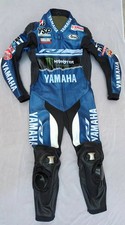 Tuta in pelle Yamaha Valentino